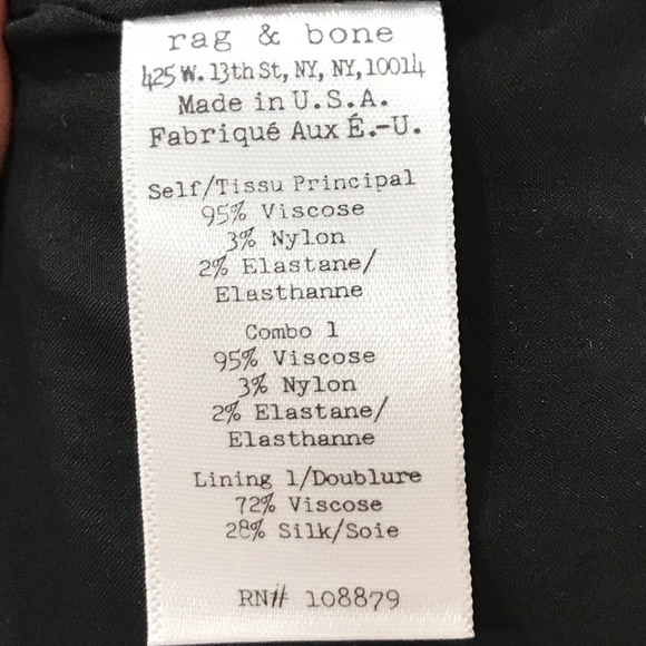 Rag & Bone {XS} Sweater Silver Metallic Navy Knit - Picture 5 of 12